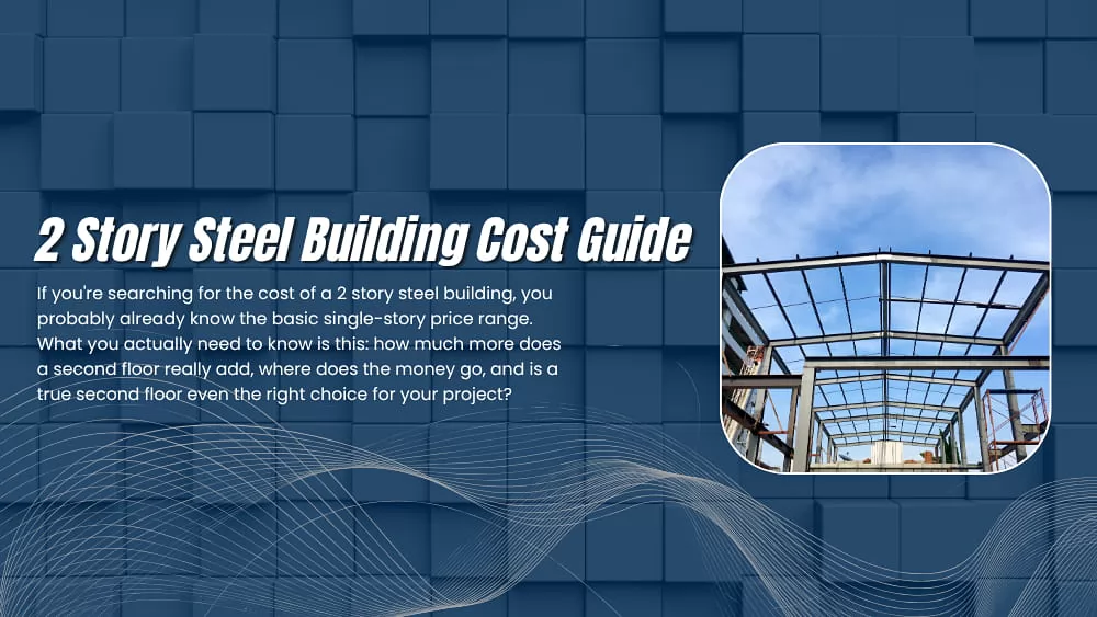 2 story steel building cost